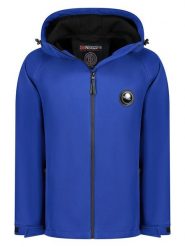Geographical Norway Kurtka softshellowa "Tamigoglass" w kolorze niebieskim rozmiar: XXL. Niebieskie kurtki outdoor męskie Geographical Norway, xxl, bez wzorów, bez kaptura. Za 162.49 zł.