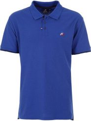 Peak Mountain Koszulka polo w kolorze niebieskim rozmiar: XL. Niebieskie koszulki polo męskie Peak Mountain, xl, bez wzorów, z bawełny, bez ramiączek. Za 118.56 zł.