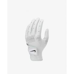 Rękawiczki damskie Nike tour classic 3. Białe rękawiczki damskie Nike, bez wzorów, ze skóry. Za 174.00 zł.