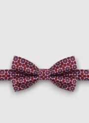 PAKO LORENTE – Czerwona kwiatowa męska muszka. Czerwone krawaty i muchy męskie Pako Lorente, bez wzorów, eleganckie. Za 19.99 zł.