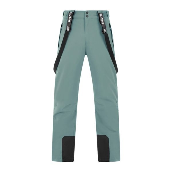 Spodnie narciarskie Protest Chester. Zielone spodnie materiałowe męskie Protest, bez wzorów, sportowe. Za 510.50 zł.