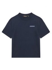 Napapijri T-Shirt S-Ahr NP0A88ZO D Granatowy Regular Fit. Niebieskie t-shirty chłopięce Napapijri, bez wzorów, z bawełny, bez ramiączek. Za 109.99 zł.