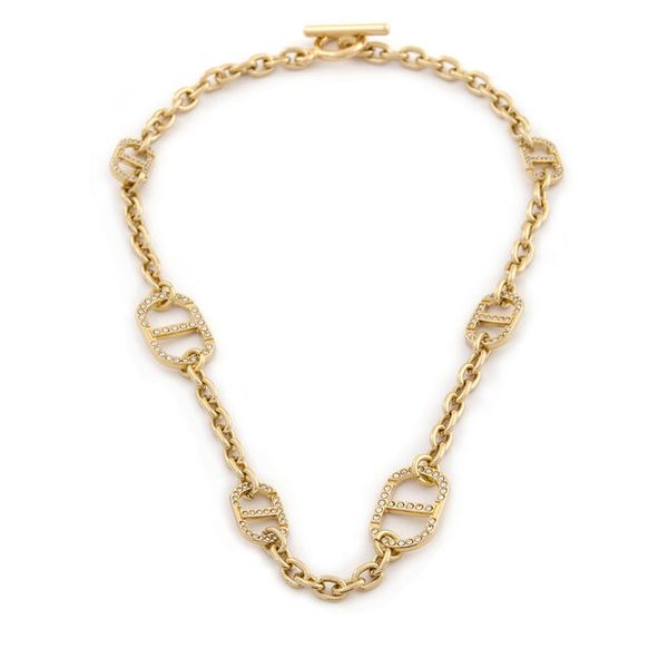 Naszyjnik TWINSET. Żółte naszyjniki damskie Twinset, złote. Za 419.99 zł.