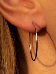 OR ÉCLAT Złote kolczyki-kreole "Créoles lisses" rozmiar: onesize. Żółte kolczyki damskie Or Éclat, złote. Za 630.99 zł.