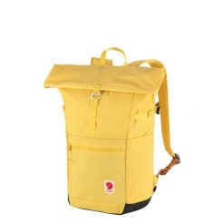 Plecak miejski Fjallraven High Coast Foldsack 24 - mellow yellow. Żółte plecaki damskie Fjällräven, bez wzorów. Za 499.00 zł.