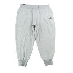 Dresowe spodnie damskie o kroju regular fit w kolorze szarym. Szare spodnie sportowe damskie Puma, l, z dresówki, do biegania. Za 122.16 zł.