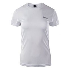 Koszulka damska Hi-Tec Lady Sibic - biała, Rozmiar L. Białe bluzki damskie Hi-tec, l, bez wzorów, z poliesteru, bez kołnierzyka. Za 34.99 zł.