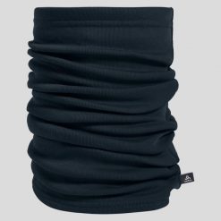 Komin ODLO Active Warm Tube. Niebieskie szaliki i kominy damskie Odlo, bez wzorów, z materiału. Za 89.99 zł.