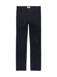Wrangler Spodnie - Regular fit - w kolorze granatowym rozmiar: W38/L34. Niebieskie spodnie materiałowe męskie Wrangler, z aplikacjami, z materiału, klasyczne. Za 202.45 zł.