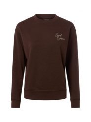 Marie Lund Bluza Kobiety Materiał dresowy brązowy, XS. Brązowe bluzy bez kaptura damskie Marie Lund, xs, z bawełny. Za 139.95 zł.