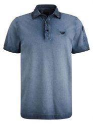 PME Legend Koszulka polo w kolorze niebieskim rozmiar: M. Niebieskie koszulki polo męskie PME Legend, m, bez wzorów, z bawełny, bez ramiączek. Za 153.34 zł.