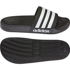 Klapki adidas Adilette Shower GZ5922 czarne. Czarne klapki i japonki męskie z materiału. Za 184.07 zł.