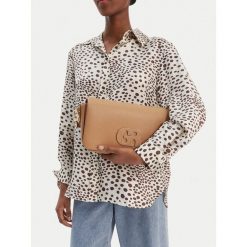 Torebka GINO ROSSI. Brązowe torebki klasyczne damskie Gino Rossi, bez wzorów, bez dodatków. Za 279.99 zł.