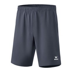 Spodenki tenisowe Erima szare junior. Szare szorty damskie Erima, bez wzorów, z materiału. Za 272.99 zł.