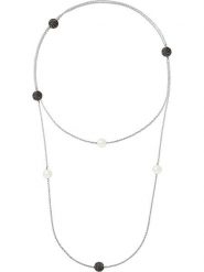 Mitzuko Srebrny naszyjnik "Prestige" z perłami rozmiar: 120 cm. Białe naszyjniki damskie Mitzuko, srebrne. Za 448.99 zł.