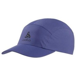 Czapka z daszkiem ODLO Performance Waterproof. Fioletowe czapki męskie Odlo, bez wzorów. Za 189.99 zł.