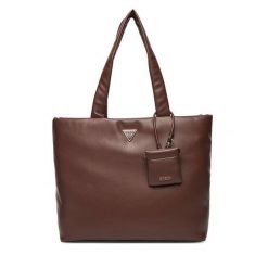 Torebka Guess. Brązowe torebki klasyczne damskie Guess, z aplikacjami, bez dodatków. Za 489.99 zł.