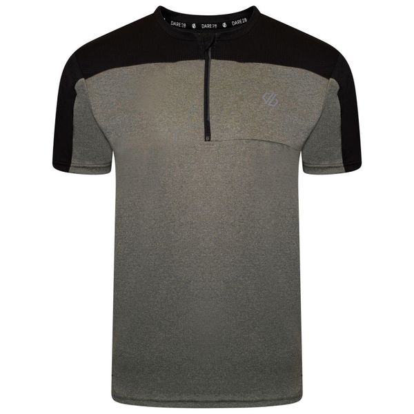 Koszulka rowerowa męska Dare 2B Aces III z suwakiem. Czarne t-shirty sportowe męskie Dare 2b, l, z materiału, bez ramiączek, na fitness i siłownię. Za 76.63 zł.