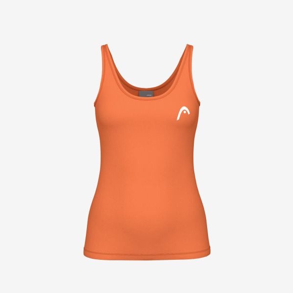 Damski tank top Head Spirit II. Brązowe topy damskie HEAD, xl, bez wzorów, bez kołnierzyka. W wyprzedaży za 189.00 zł.