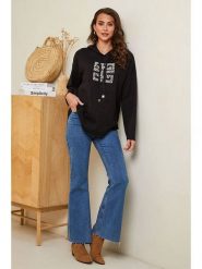 Soft Cashmere Bluza w kolorze czarnym rozmiar: 38/40. Czarne bluzy z kapturem damskie Soft Cashmere. Za 104.99 zł.