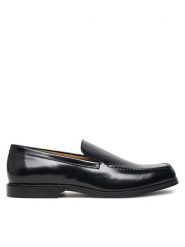 Calvin Klein Półbuty HM0HM01776 Czarny. Czarne półbuty męskie CALVIN KLEIN, ze skóry, bez zapięcia. Za 459.99 zł.