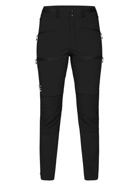 Haglöfs Spodnie funkcyjne "Rugged" w kolorze czarnym rozmiar: 40. Czarne spodnie dresowe damskie Haglöfs, z materiału, outdoorowe. Za 456.87 zł.