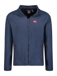 Geographical Norway Kurtka polarowa "Ulysse" w kolorze granatowym rozmiar: S. Niebieskie kurtki męskie Geographical Norway, s, bez wzorów, z polaru, bez kaptura. Za 61.02 zł.