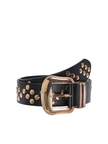 ONLY Pasek w kolorze czarnym rozmiar: 85. Czarne paski damskie Only, bez wzorów, z materiału. Za 86.99 zł.