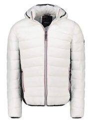 Geographical Norway Kurtka pikowana w kolorze białym rozmiar: 3XL. Białe kurtki męskie Geographical Norway, xl, bez wzorów, bez kaptura. Za 144.92 zł.