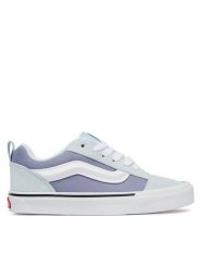Vans Tenisówki Knu Skool VN000D2TFOA1 Błękitny. Niebieskie buty sportowe dziewczęce Vans, bez wzorów, ze skóry, bez zapięcia. Za 319.99 zł.