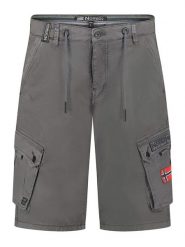 Geographical Norway Bermudy "Phenix" w kolorze antracytowym rozmiar: L. Czarne szorty męskie Geographical Norway, bez wzorów. Za 188.40 zł.