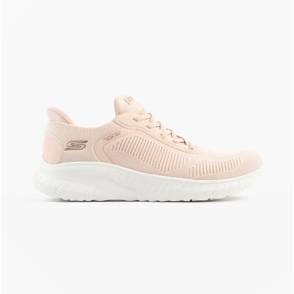 Buty sportowe sneakersy damskie Skechers Bobs Squad. Czerwone buty sportowe na co dzień damskie Skechers, bez wzorów, trekkingowe, Skechers Sport. Za 279.99 zł.
