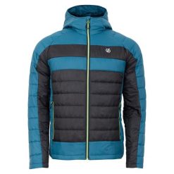 Kurtka Ocieplana Męska Touring II. Czarne kurtki męskie Dare 2b, m, bez wzorów, z puchu, sportowe, bez kaptura. Za 158.99 zł.