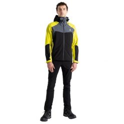 Męska Kurtka Narciarska Roving. Żółte kurtki narciarskie i snowboardowe damskie Dare 2b, l, bez wzorów, z materiału, z kapturem, narciarskie. Za 257.99 zł.