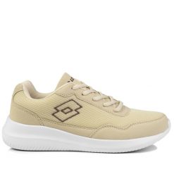 Buty damskie sportowe Lotto CONNECT. Brązowe buty sportowe na co dzień damskie Lotto, bez wzorów, z materiału, trekkingowe. Za 109.99 zł.
