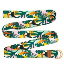 Pasek Do Jogi Home Jungle. Zielone paski damskie Spokey, bez wzorów, sportowe. Za 89.99 zł.