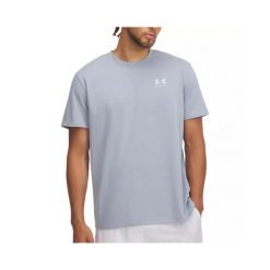 T-shirt Under Armour LOGO EMB HEAVYWEIGHT SS. Białe t-shirty męskie Under Armour, l, bez wzorów, z bawełny, bez kołnierzyka. Za 202.45 zł.