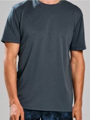 Koszulka sportowa SNSY PERFORMANCE - szary. Szare t-shirty sportowe męskie Sinsay, l, bez ramiączek. Za 15.99 zł.