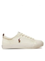 Polo Ralph Lauren Tenisówki Prestyn RL01240110 Écru. Buty sportowe chłopięce Polo Ralph Lauren, bez wzorów, ze skóry, bez zapięcia. Za 219.99 zł.