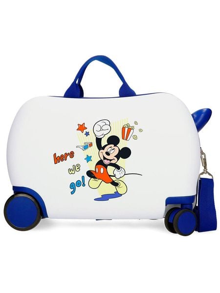 JOUMMA BAGS Walizka w kolorze biało-niebieskim - 50 x 38 x 20 cm rozmiar: onesize. Białe walizki Joumma Bags, bez wzorów, z materiału. Za 223.46 zł.