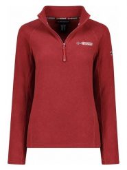 Geographical Norway Bluza polarowa w kolorze czerwonym rozmiar: XL. Czerwone bluzy bez kaptura damskie Geographical Norway, xl, z polaru. Za 58.14 zł.