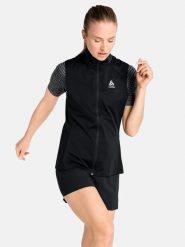 Odlo Kamizelka "Zeroweight Warm" w kolorze czarnym do biegania rozmiar: S. Czarne kamizelki damskie Odlo, s. Za 184.46 zł.