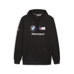 Męska bluza z kapturem BMW M Motorsport ESS PUMA Black. Czarne bluzy z kapturem męskie Puma, m. W wyprzedaży za 390.00 zł.