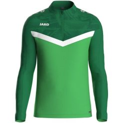 Bluza dresowa zapinana na zamek błyskawiczny Jako Iconic. Zielone bluzy bez kaptura męskie Jako, l, z dresówki. Za 288.50 zł.