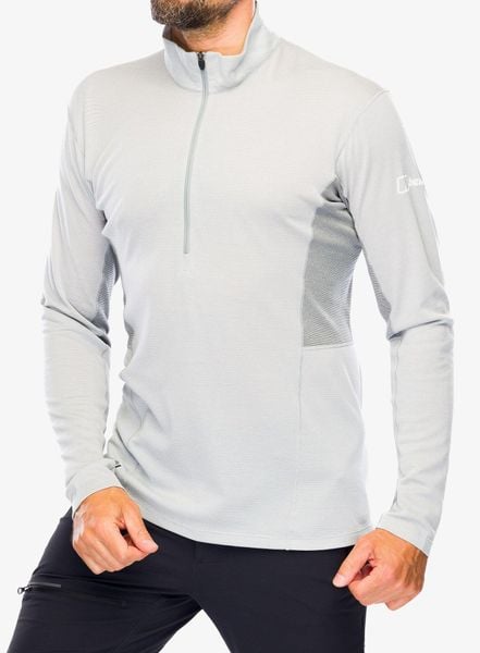 Bluza bez kaptura męska Berghaus MTN Guide LS HZ. Szare bluzy z kapturem męskie Berghaus, m, z materiału. Za 335.49 zł.
