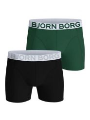 Bjorn_borg ORGANIC COTTON STRETCH BOXER 2p – MULTIPACK 3. Bokserki męskie Björn Borg, bez wzorów, z bawełny. Za 247.00 zł.