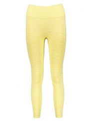 Gymshark Legginsy sportowe "Adapt Animal" w kolorze żółtym rozmiar: XXL. Żółte legginsy damskie Gymshark, xxl, bez wzorów, z materiału. Za 74.63 zł.