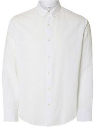 SELECTED HOMME Koszula w kolorze białym rozmiar: XL. Białe koszule męskie Selected Homme, xl, bez wzorów, bez kołnierzyka, bez ramiączek. Za 83.42 zł.