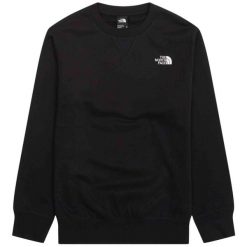 The North Face Bluza Essential Relaxed Crew Nf0A89Etjk3. Czarne bluzy bez kaptura męskie The North Face, m, z bawełny. Za 299.00 zł.