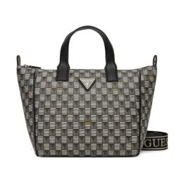 Torebka Guess. Czarne torebki klasyczne damskie Guess, z aplikacjami, bez dodatków. Za 399.99 zł.